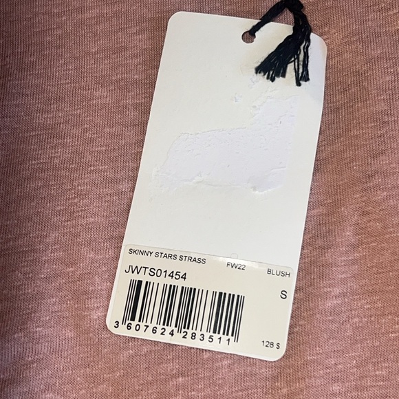 NWT- Zadig & Voltaire Strass Star Linen Blend T-Shirt - Size S - Picture 8 of 9